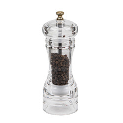 Acrylic Salt/Pepper Grinder Ceramic Mechanism 13,5 Cm (Dsa-135) - Thumbnail