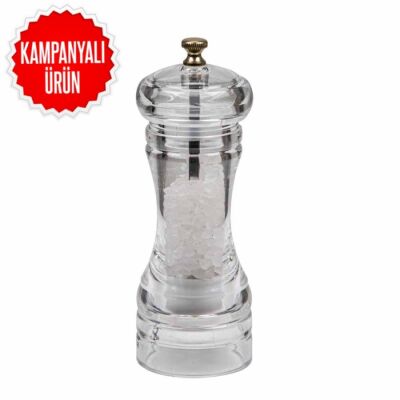 Akrilik Tuz/Biber Değirmeni Seramik 16 cm (DSA-160) - 1