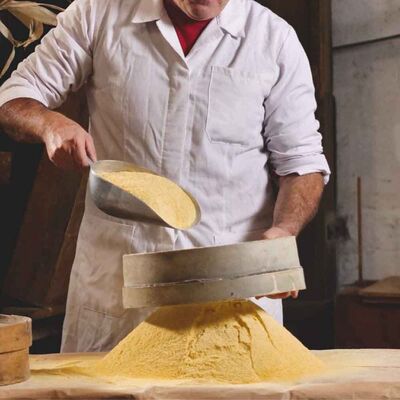 Alüminyum Erzak Küreği Yuvarlak No:3 (AYK-03) - 2