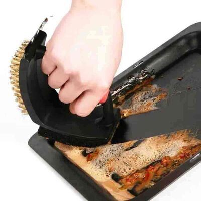 Barbecue Brush With Sponge (Bfs-02) - 3