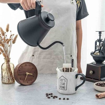 Barista Kettle-Slim Black 1200 Ml (Bks-12) - 4