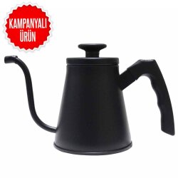 Barista Kettle Slim Siyah 800 ml (BKS-08) - EPINOX COFFEE TOOLS