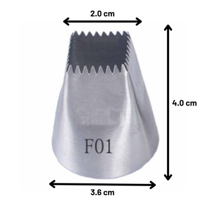 Big Nozzle 36X20X40 Mm (Dy-F01)