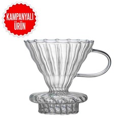 EPİNOX COFFEE TOOLS MARKA - Cam Kahve Demleme Cam Kulp (CKD-60)