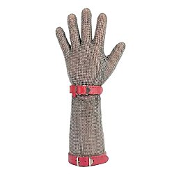 Çelik Eldiven Uzun 19 cm M Beden (EL-19MR) - EPINOX