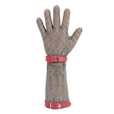 Çelik Eldiven Uzun 19 cm M Beden (EL-19MR) - 1