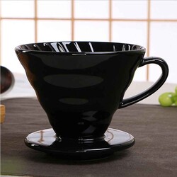 Ceramic Dripper-Black (Fss-2) - Thumbnail
