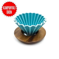 EPİNOX COFFEE TOOLS MARKA - Ceramic Dripper-Turquoise (Asd-10)