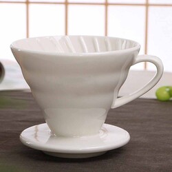 Ceramic Dripper-White (Fsb-2) - Thumbnail