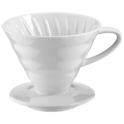 Ceramic Dripper-White (Fsb-2) - EPINOX COFFEE TOOLS