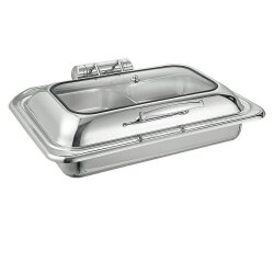 Chafing Dish Dörtgen Hidrolik Kapak 9 L 1/1 Gömme (CDH-9G) - EPINOX
