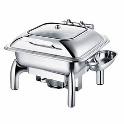 EPİNOX - Chafing Dish Hidrolik Kapak 6 L 2/3 (CDH-6)