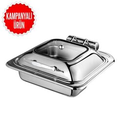Chafing Dish Hidrolik Kapak 6 L 2/3 Gömme (CDH-6G) - EPINOX
