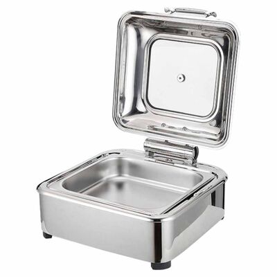 Chafing Dish Hidrolik Kapak 6 L 2/3 Gömme (CDH-6G)