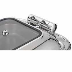 Chafing Dish Hydraulic Lid induction 6 L 2/3 (Cdh-6G) - 4
