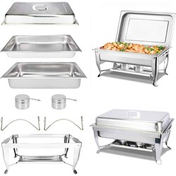 Chafing Dish Reşo Ekonomik 9 L (CDE-9) - Thumbnail