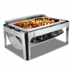 Chafing Dish Roll Top 9 L (CDR-9) - Thumbnail