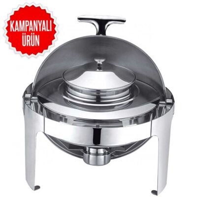 Chafing Dish Roll Top Çorbalık 4,5 L (CCD-45) - 1