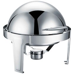 Chafing Dish Roll Top Yuvarlak 6 L (CDC-6) - Thumbnail