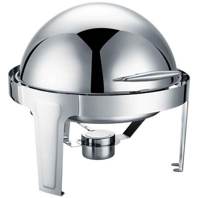 Chafing Dish Roll Top Yuvarlak 6 L (CDC-6) - 3