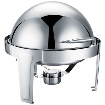 Chafing Dish Roll Top Yuvarlak 6 L (CDC-6)