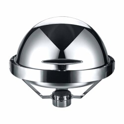 Chafing Dish Roll Top Yuvarlak Gömme 6L (CDG-6) - EPINOX