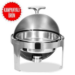 Chafing Dish Round Roll Top 6 L (Cdc-6) - EPINOX