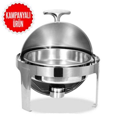 Chafing Dish Round Roll Top 6 L (Cdc-6) - 1