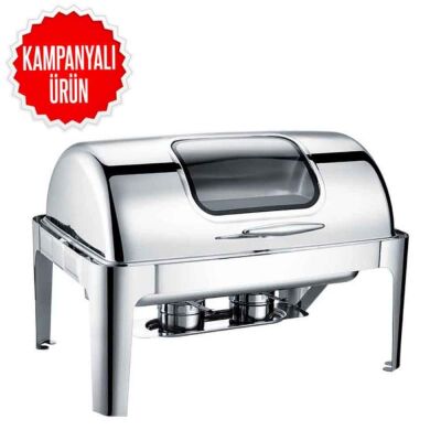 Chafing Dish Windowed Roll Top 9 L (Cdr-9C) - 1