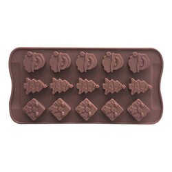 EPİNOX PASTRY - Çikolata Kalıbı - Silikon - Çam (CMA-20)