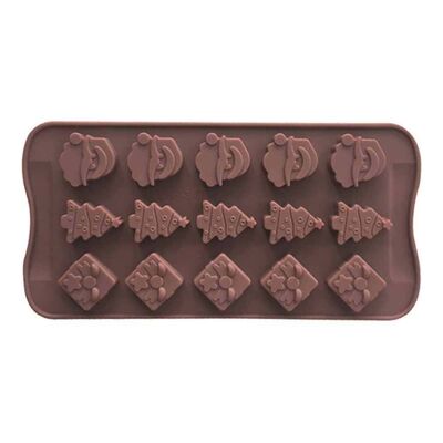 Çikolata Kalıbı - Silikon - Çam (CMA-20)