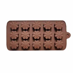 Silicone Chocolate Mold - 8 Flower Leafs (SCK-65) - Thumbnail