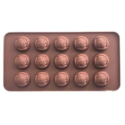 Çikolata Kalıbı - Silikon - Çiçek (CIK-11) - 2