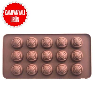 Çikolata Kalıbı - Silikon - Çiçek (CIK-11) - 1