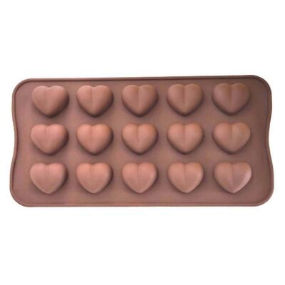 Çikolata Kalıbı - Silikon - Kalp (KLP-21)