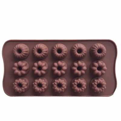 Çikolata Kalıbı - Silikon - Karışık Kurabiye (SCK-32)