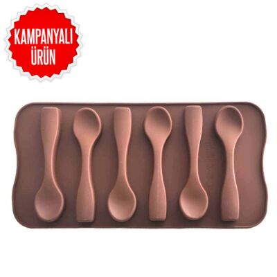 Çikolata Kalıbı - Silikon - Kaşık (KAK-15) - 1