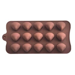 EPİNOX PASTRY - Çikolata Kalıbı - Silikon - Midye (MID-13)