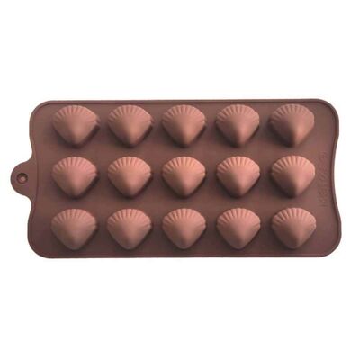 Çikolata Kalıbı - Silikon - Midye (MID-13)