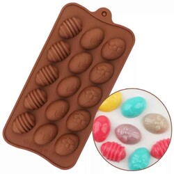 Çikolata Kalıbı - Silikon - Yumurta (YMR-21) - Thumbnail