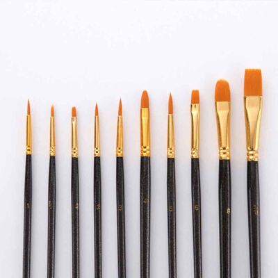 Decorating Brush Set 10 Pcs (Pfs-10)