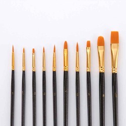 Decorating Brush Set 10 Pcs (Pfs-10) - 3