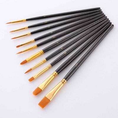 Decorating Brush Set 10 Pcs (Pfs-10) - 2