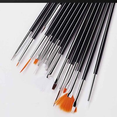 Decorating Brush Set 15 Pcs (Pfs-15) - 2