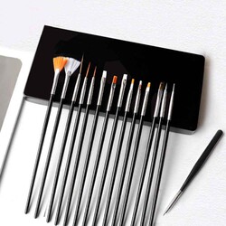 Decorating Brush Set 15 Pcs (Pfs-15) - 3