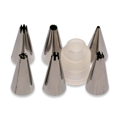 Decorating Tip Set 6 Pieces (Ads-06) - 1