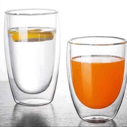 Double Wall Glass 350 Ml (Ckb-350) - Thumbnail