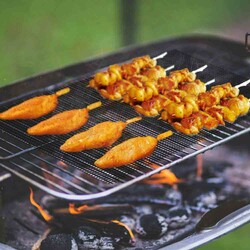 Fiberglass Barbecue Mesh 40*50 Cm (Fbt-40) - Thumbnail