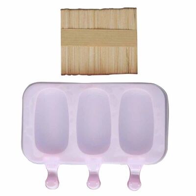 ice Cream Mold + 50 Wooden Stick (Mdk-03) - 1