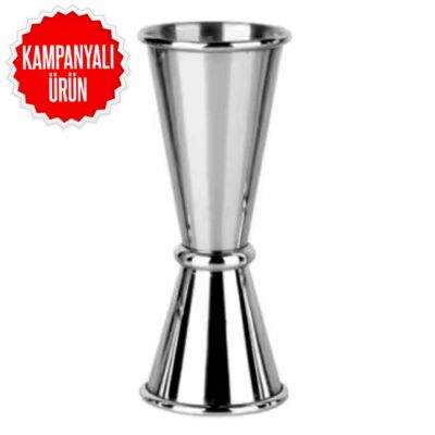 İkili Çelik Ölçek Jigger 25/50 ml (JIG-2550) - 1